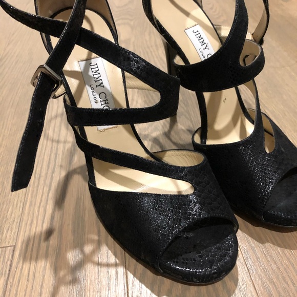 Jimmy Choo heels with platform. Size 39 - Picture 3 of 4